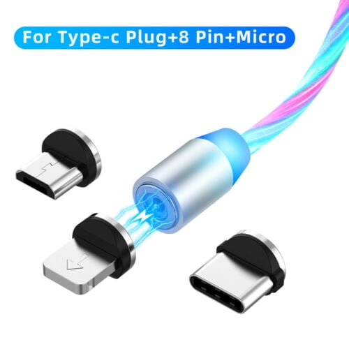 4FT 3 in 1 Flowing Light Charging Cable Fast Charging Cord for Phone 5S/6S/7S/8S/XR/XS/11 Pro Max Micro USB Type-c Led USB Charging Cable 4FT 3 in 1 Flowing Light Charging Cable Fast Charging Cord for Phone 5S/6S/7S/8S/XR/XS/11 Pro Max Micro USB Type-c Led USB Charging Cable